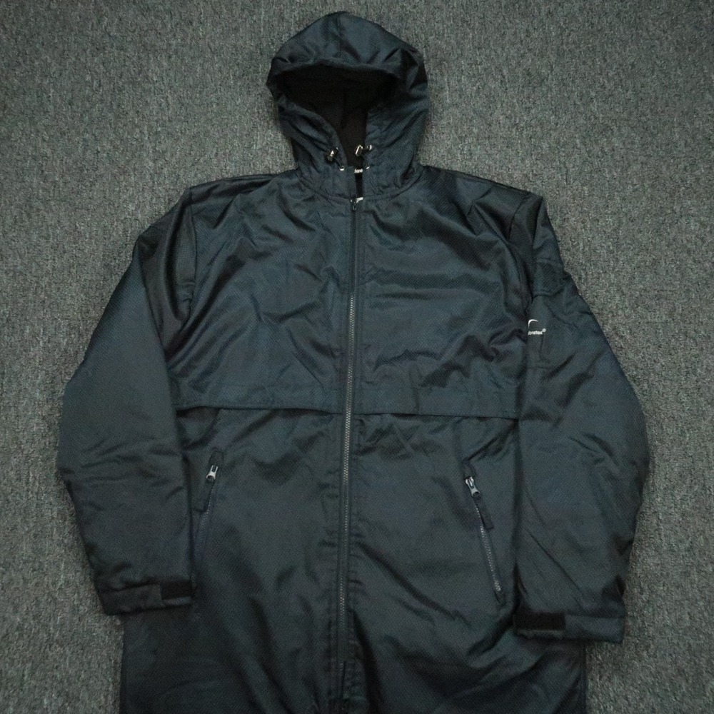 Adoretex Jacket‎ Adult Small Blue Swim Parka Full Zip Pockets Hooded